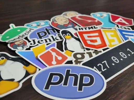 Pack de stickers de programación
